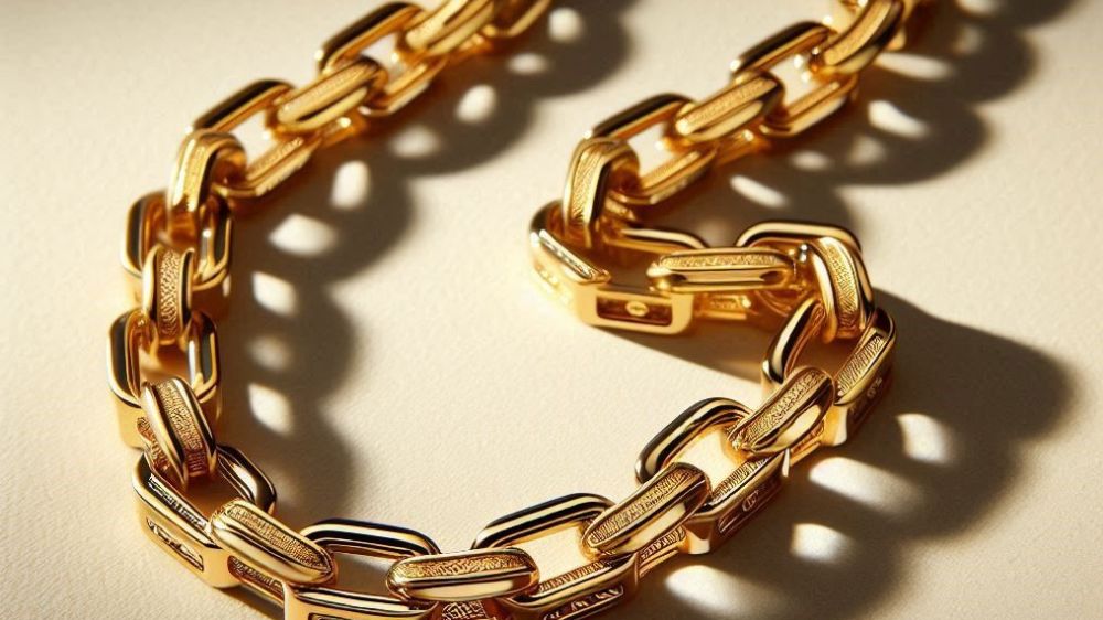 زنجیر کارتیر طلای ژاپنی