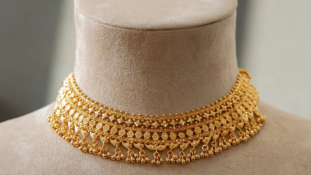 طوق طلای عربی ۲۱ عیار