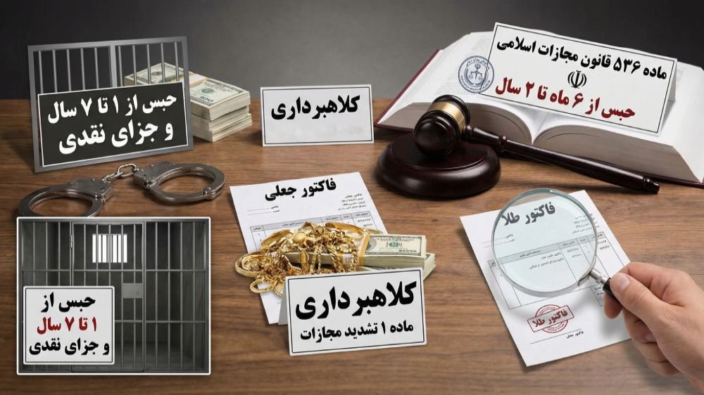 مجازات جعل فاکتور طلا